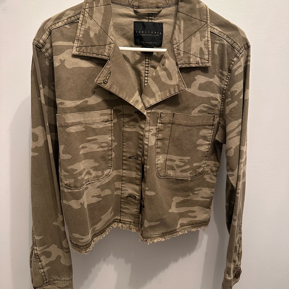 Sanctuary Olive Utility Jacket